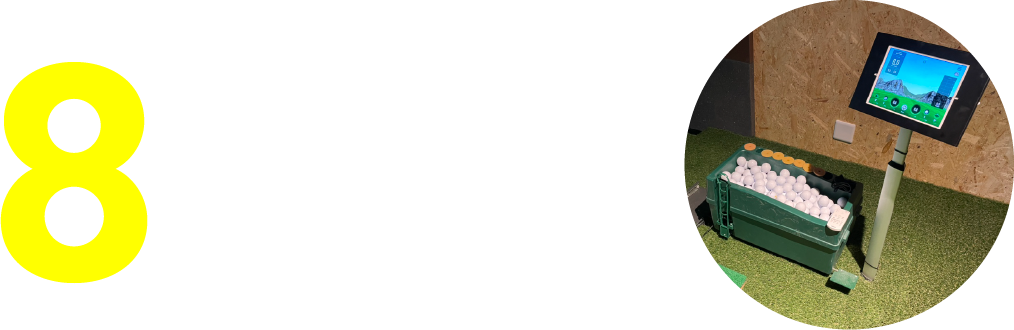 8つのモードで楽しめます!!