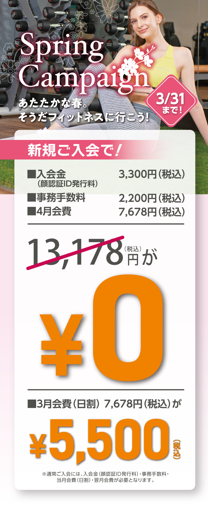 オープニングキャンペーン