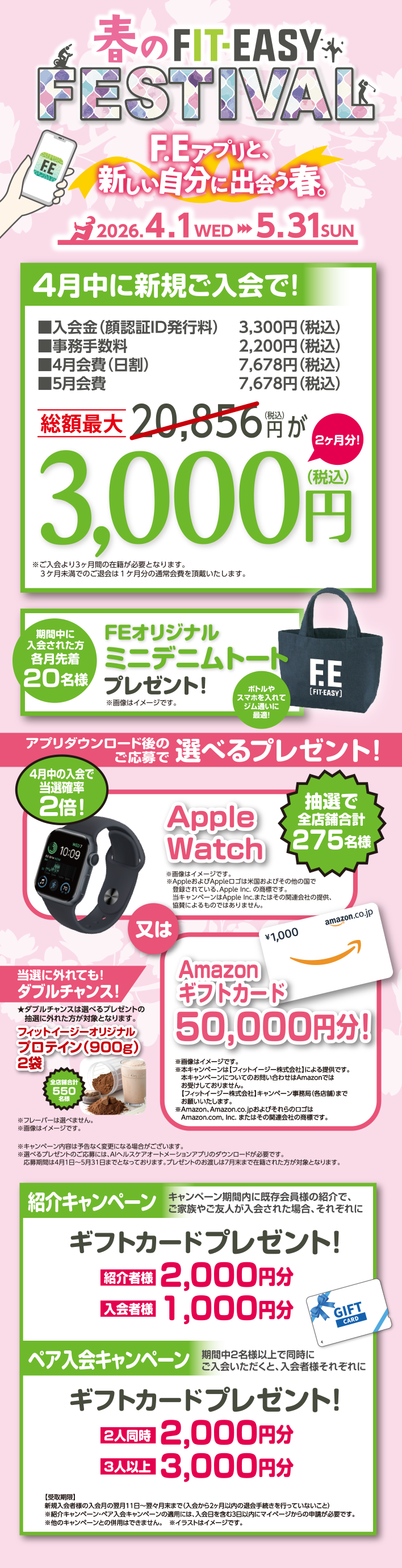 オープニングキャンペーン