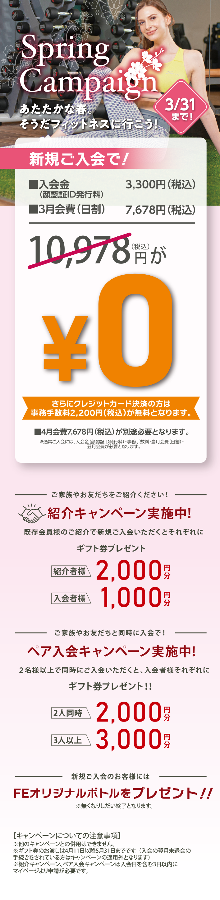 オープニングキャンペーン